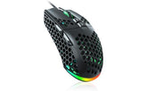 Solakaka Sm900 Wired Gaming Mouse With Honeycomb Shell Usb Black